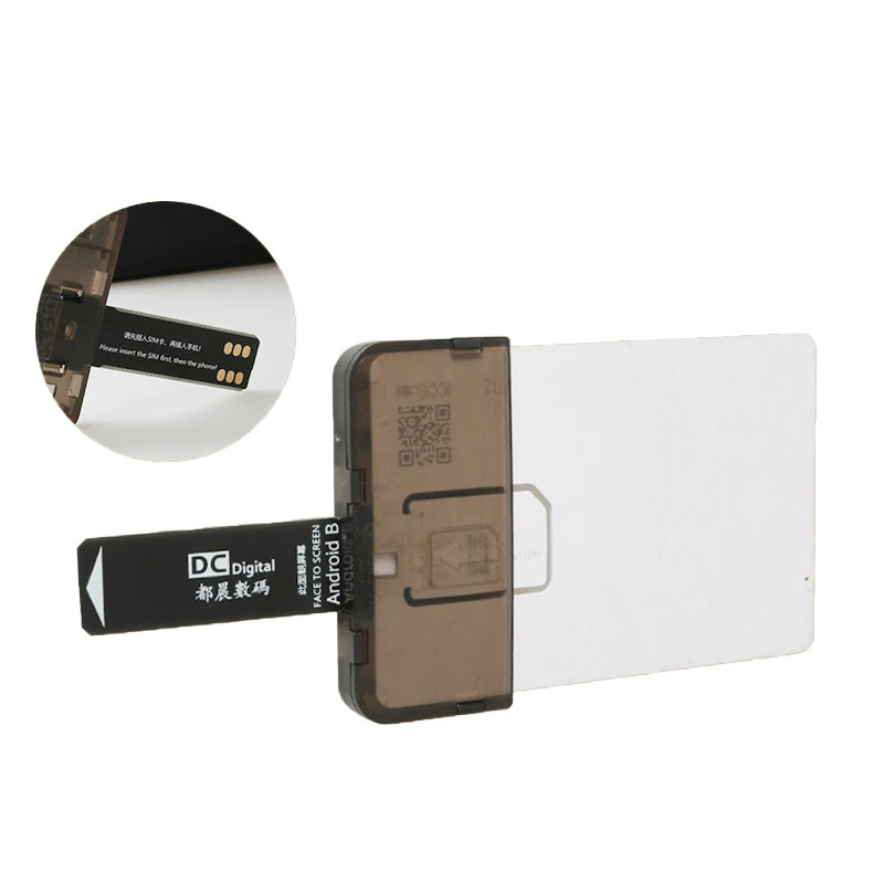 IOS Phone 5/6/7/8/X (Plug & Play) uchun SIM-karta adapteri Mini SIM-kartani o'quvchi mobil telefon aksessuarlari