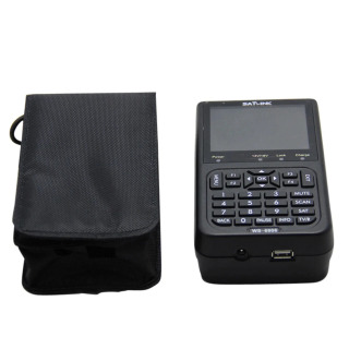 SATLINK WS6906 спутниковый ТВ-Искатель 3,5 дюймов Портативный ЖК-дисплей высокой четкости данных цифровой спутниковый искатель сигнала
