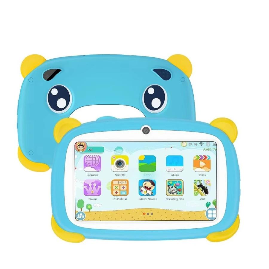 Tablet Pour Enfants planshet kompyuteri 7 dyuymli Tablet Android telefon kartalari bo'lgan bolalar uchun o'quv ko'ngilochar suhbatdosh plansheti