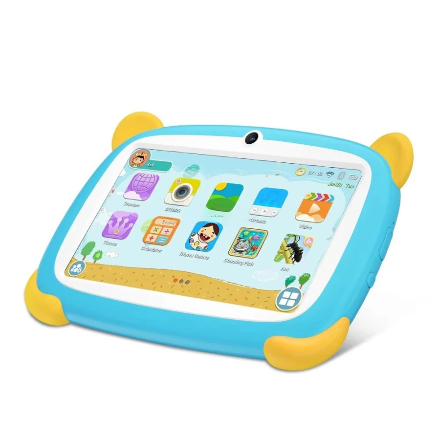 Tablet Pour Enfants planshet kompyuteri 7 dyuymli Tablet Android telefon kartalari bo'lgan bolalar uchun o'quv ko'ngilochar suhbatdosh plansheti