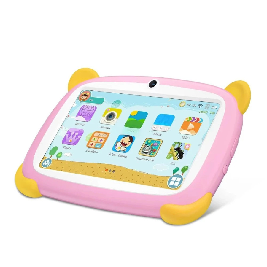 Tablet Pour Enfants planshet kompyuteri 7 dyuymli Tablet Android telefon kartalari bo'lgan bolalar uchun o'quv ko'ngilochar suhbatdosh plansheti