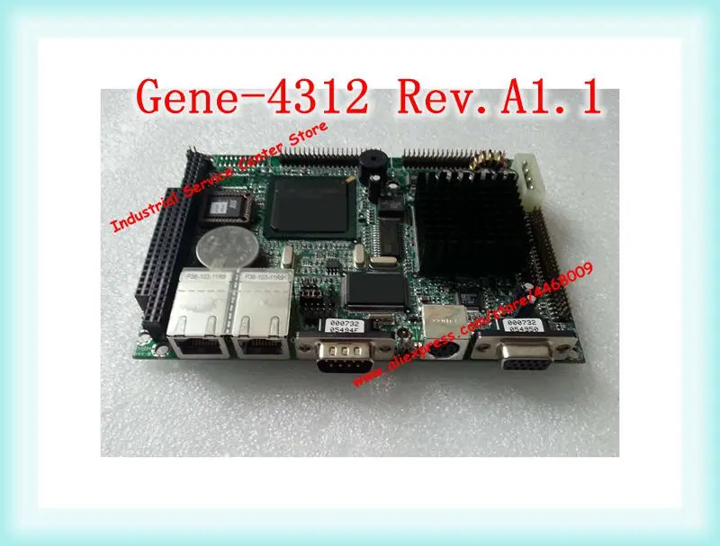 Gene-4312 Rev.A1.1 Промышленный встроенный одиночный компьютер с диагональю 3,5 дюйма