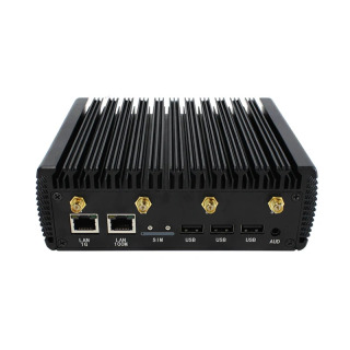 Industrial Mini PC 5G, Intel Celeron N5100, SSD 16GB + 512GB, WiFi 5, BT 4.0, Gigabit Ethernet, Windows 10 Pro, Fansiz rejim