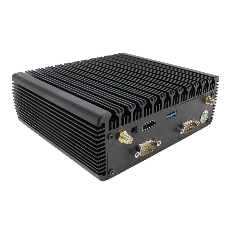 Industrial Mini PC 5G, Intel Celeron N5100, SSD 16GB + 512GB, WiFi 5, BT 4.0, Gigabit Ethernet, Windows 10 Pro, Fansiz rejim
