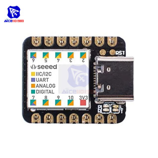 diymore Seeeduino XIAO SAMD21G18 mikrokontroller ishlab chiqish platasi Arduino IDE uchun Type-C interfeysi