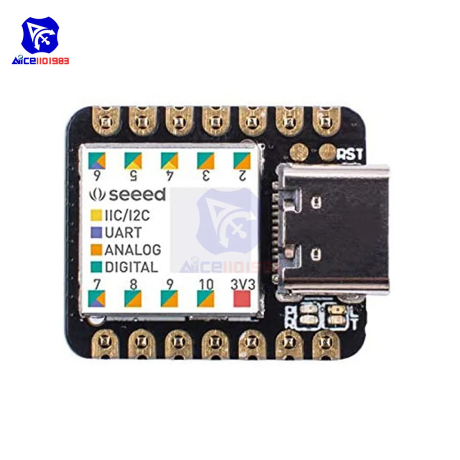 diymore Seeeduino XIAO SAMD21G18 mikrokontroller ishlab chiqish platasi Arduino IDE uchun Type-C interfeysi