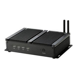 Промышленный безвентиляторный мини-ПК Intel i5-3317U Celeron 1037U с двумя LAN-портами, 4 RS232, 8 USB, HDMI, VGA, Windows XP/7/10, IoT-компьютер для промышленного применения
