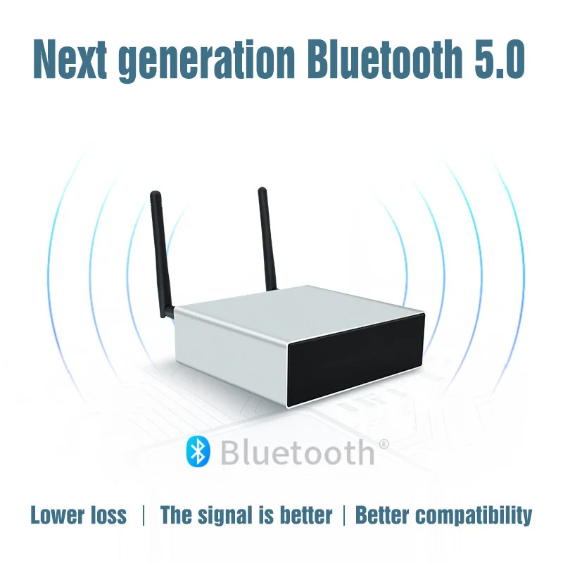 Беспроводной многокомнатный потоковый усилитель, домашний Wi-Fi и Bluetooth-совместимый Hi-Fi стерео цифровой многокомнатный усилитель с приложением