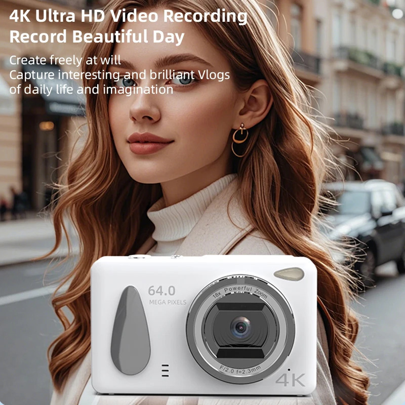 Высокое качество 4K цифровая камера видео видеоблогов фотографии фото видео съемка подарок подруге UHD видеокамера бытовой электроники