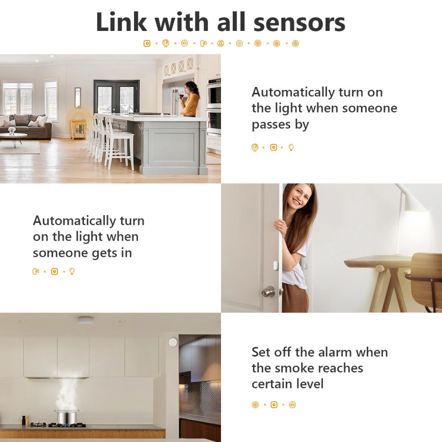 IMOU Smart Gateway Hub Проводной и беспроводной пульт дистанционного управления Wi-Fi Встроенная сирена для Alexa Google Home Smart Life ZigBee 3.0