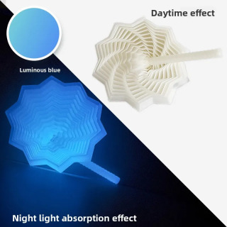 3D bosilgan stressga qarshi sensorli yulduz modeli: Vizual illyuzion olti burchakli Vortex spiral bezakli stressni bartaraf etish o'yini