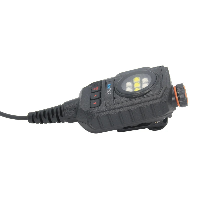 Walkie Talkie yelkali mikrofon Sennheix 8800 8600 Quansheng UV-K5 UV-K6 K-tipli ikki tomonlama radio mikrofoni uchun mos keladi