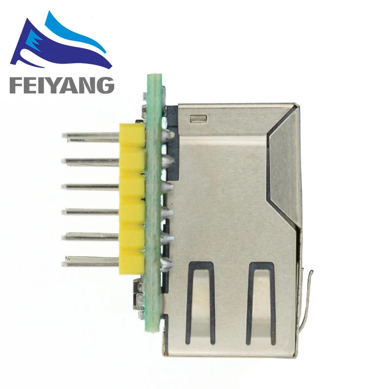 Чип Smart Electronics USR-ES1 W5500, новый преобразователь SPI в LAN/Ethernet TCP/IP Mod