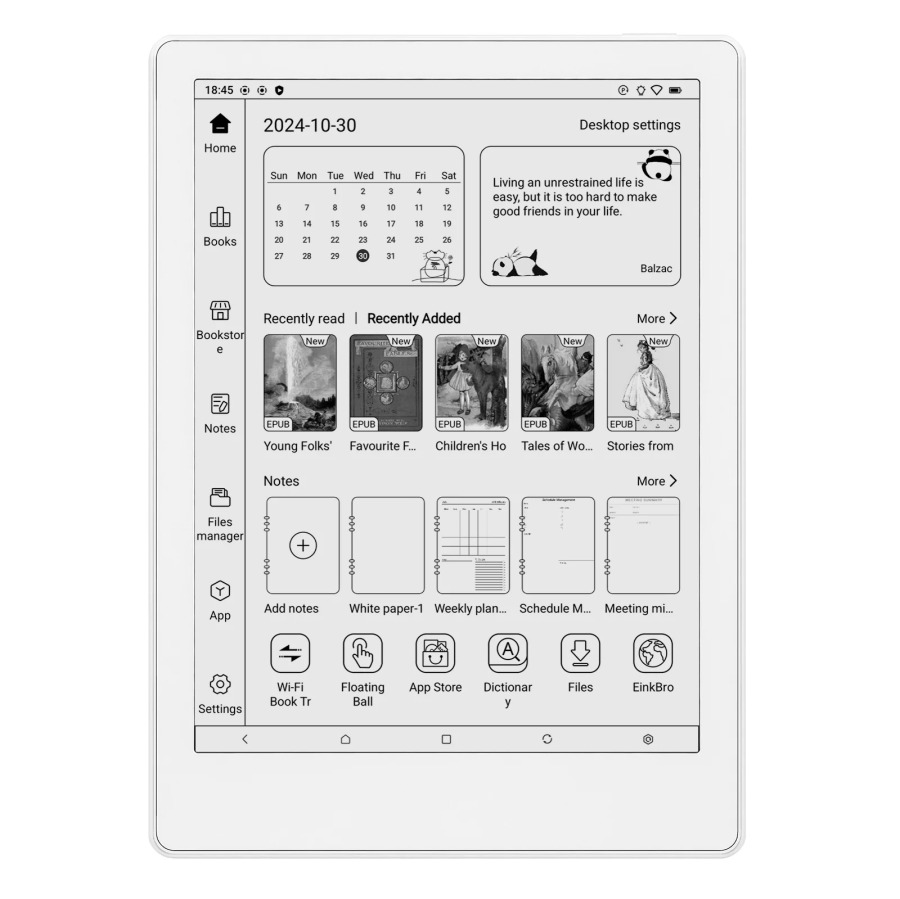 Meebook M8 7,8 дюйма Android 14 Устройство чтения электронных книг с магазином Google Play и быстрого обновления 4G RAM 64 ГБ ПЗУ