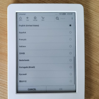 Оригинальный Kindle 6-го и 8-го поколений, б/у, электронная книга, ридер E-Ink, сенсорный, Wi-Fi, без подсветки, лучше, чем Kobo E-reader