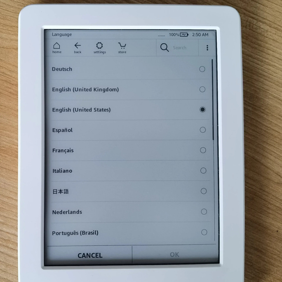 Оригинальный Kindle 6-го и 8-го поколений, б/у, электронная книга, ридер E-Ink, сенсорный, Wi-Fi, без подсветки, лучше, чем Kobo E-reader