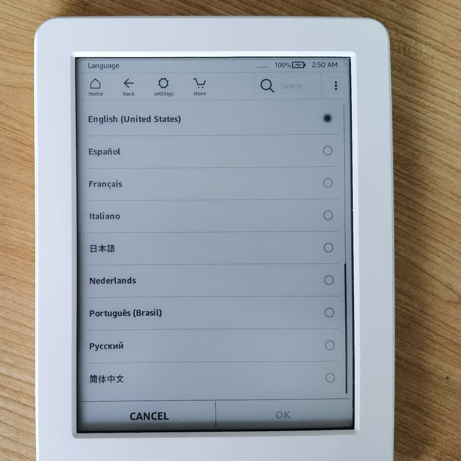 Оригинальный Kindle 6-го и 8-го поколений, б/у, электронная книга, ридер E-Ink, сенсорный, Wi-Fi, без подсветки, лучше, чем Kobo E-reader