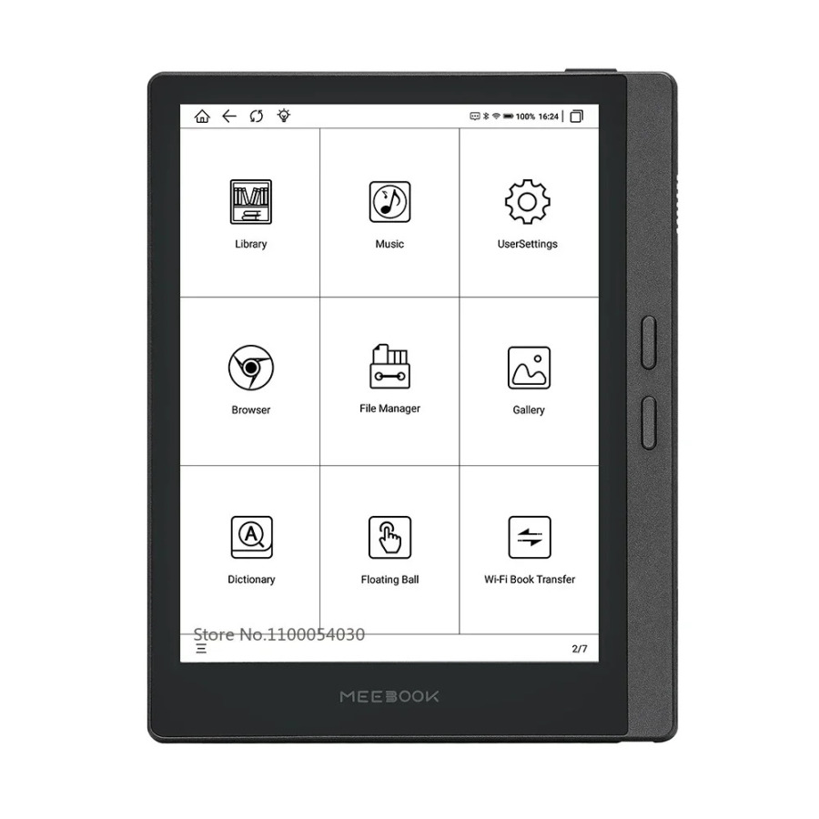 Электронная книга Meebook M7, 6,8 дюйма, HD E-ink экран 300PPI, Android 11, открытая система, 32 ГБ ОЗУ и физические кнопки
