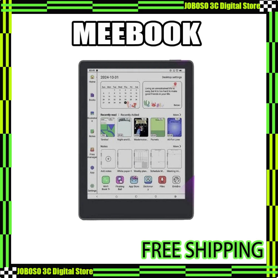 Электронная книга MEEBOOK M8/M8C, 7.8 дюймов, 4+64 ГБ, 300 PPI, Bluetooth, б/у, модели X4/X3, в наличии