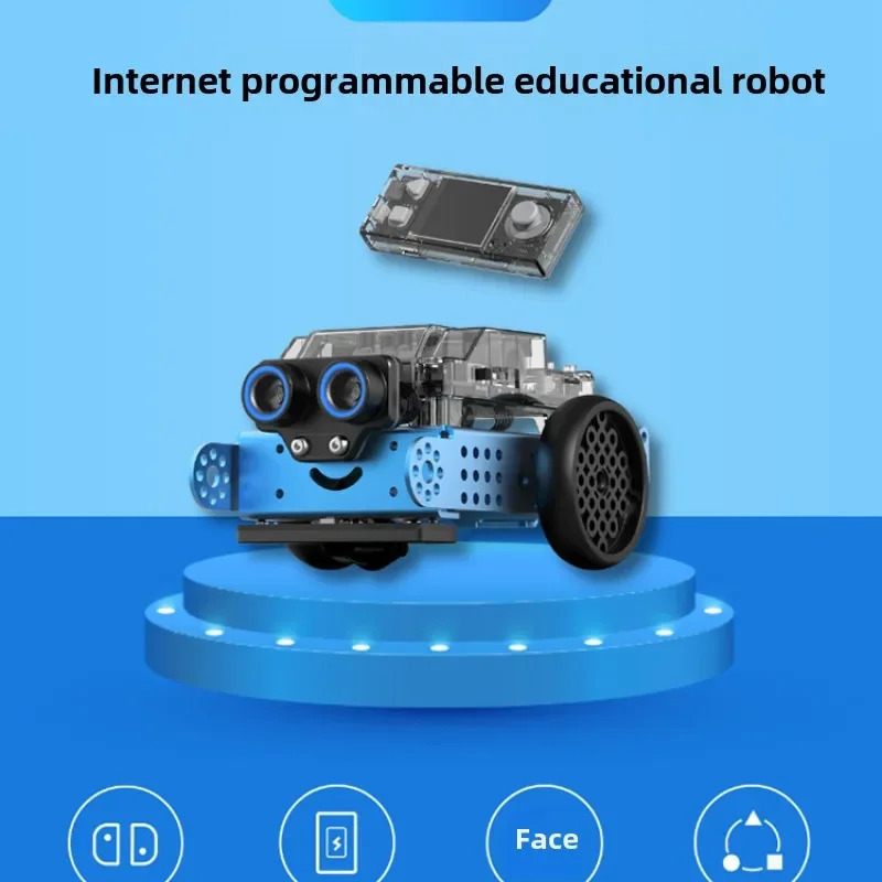 Makeblock MBot2 dasturlash roboti bolalar uchun sun'iy intellekt bug'li o'quv o'yinchoqlari Bolalar mahsulotlari yangi boshlanuvchilar uchun sovg'alar
