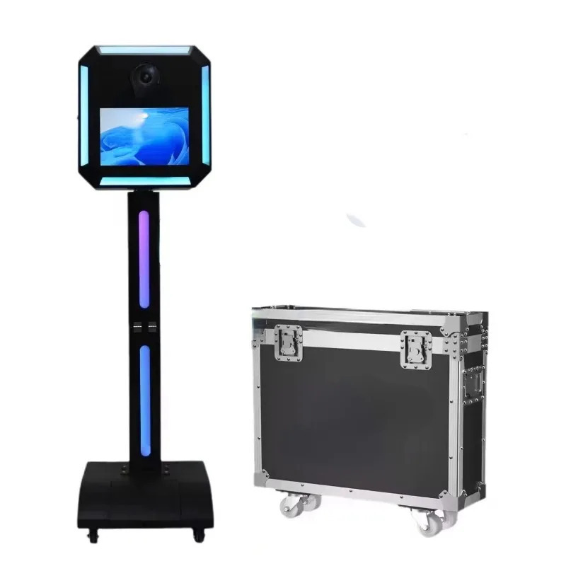 New Photo Booth Rouming Mobile Rouming Photo Booth Robot - bu juda mashhur fotostend mashinasi.