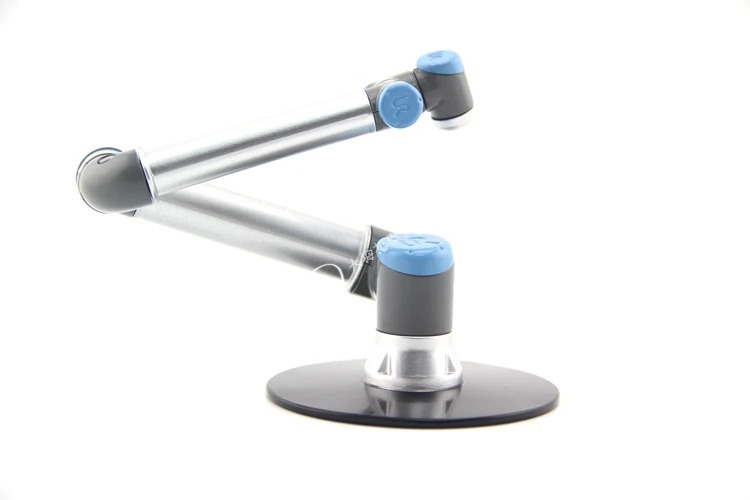 Robot 3D modeli 1:6 UR sanoat robot modeli manipulyatori olti o'qli qo'l modeli yig'ish, bezash uchun vertikal ko'p bo'g'inli