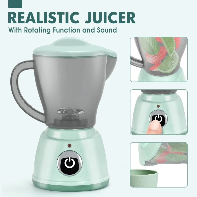 Детский игровой набор бытовой техники: стиральная машина, соковыжималка, тостер, микроволновая печь, яйцеварка. Развивающие игрушки для детей.