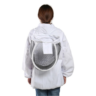 Asalarichilik kiyimi parda qalpoqli qo'lqop shlyapa mato ko'ylagi himoya asalarichilik kostyumi asalari kostyumi uskunasi