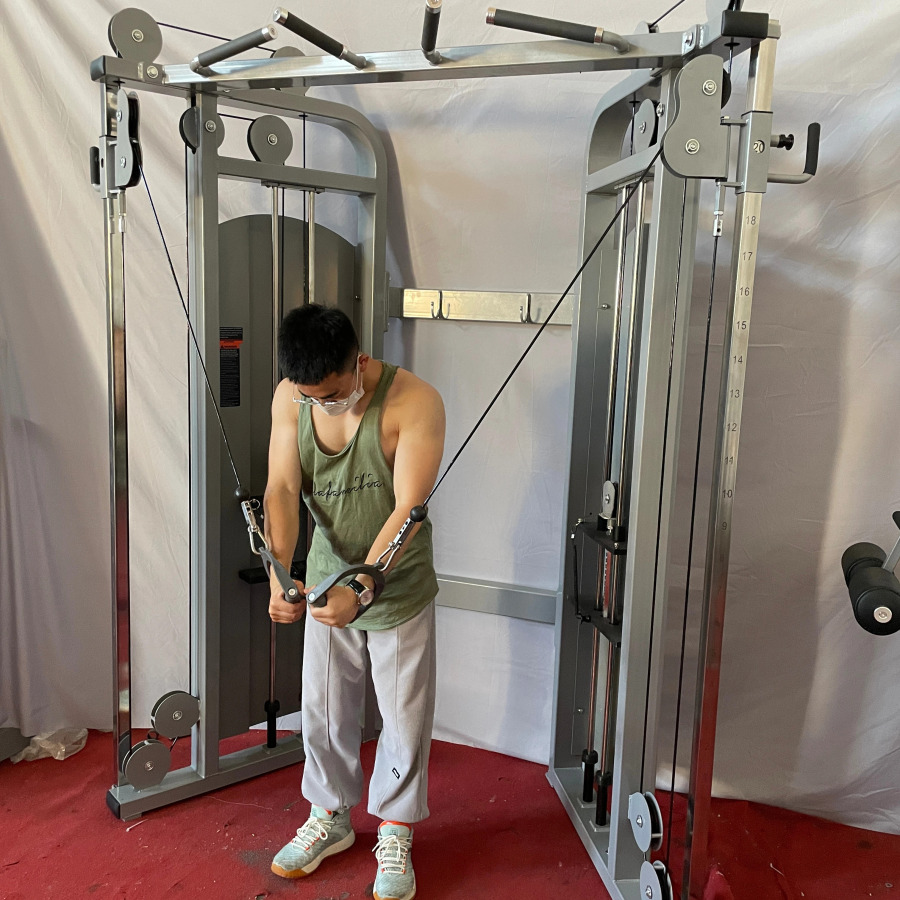 Tijorat sport zali uskunalari Crossover Cable Trainer Fitness uskunalari