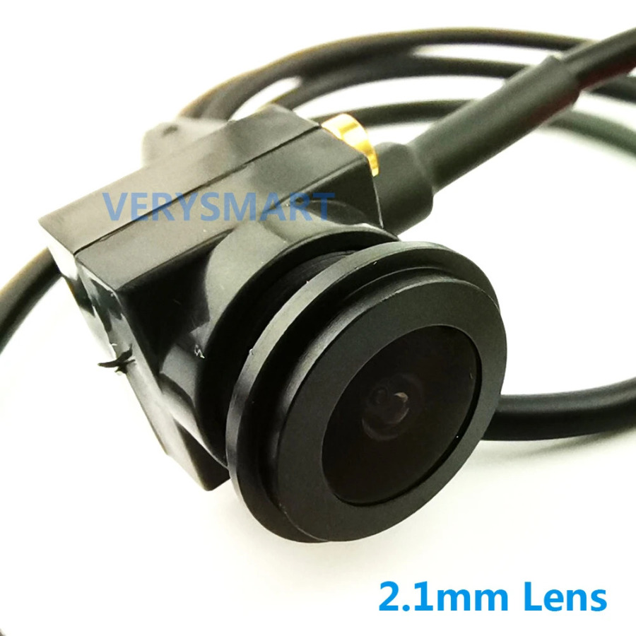 VERYSMART 700TVL Analog Kamera Mini Mikro Uy Kuzatuv Kamerasi 140 daraja keng burchakli HD video