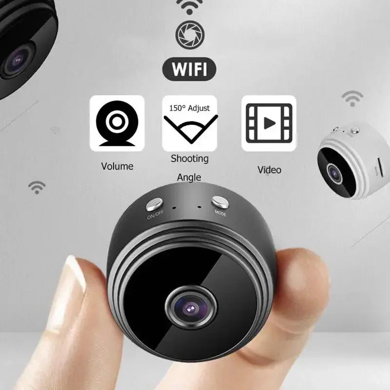 Беспроводное видеонаблюдение Micro Home, мини-охранное наблюдение с Wi-Fi, IP-датчиком Camara, инфракрасная CMOS, 2-мегапиксельная камера с телефонной сигнализацией