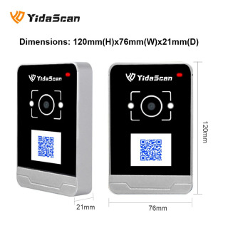 AC700 Считыватель QR-кодов Контроль доступа NFC RFID Открытый IP65 Водонепроницаемый TCP/IP WiFi Bluetooth Power Over LAN Wiegand в турникете