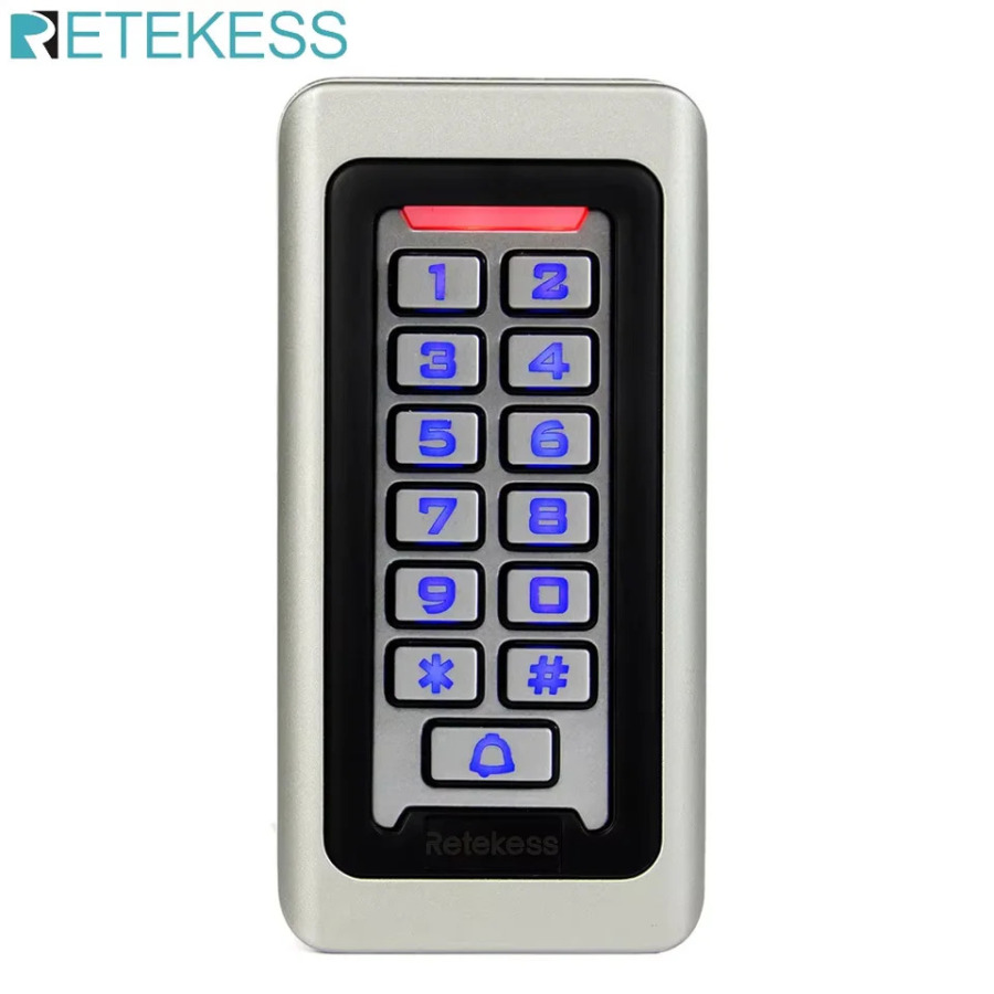 RETEKESS T-AC03 Rfid система контроля допуска к двери IP68 Водонепроницаемая клавиатура Бесконтактная карта Автономная С 2000 пользователей