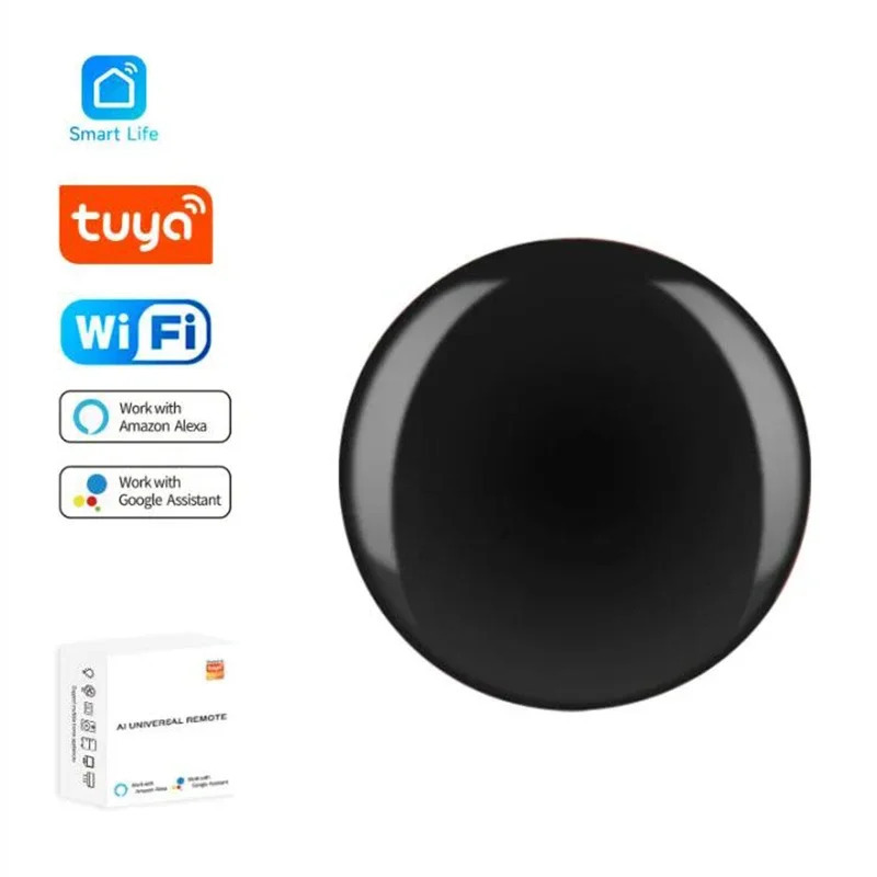 Tuya Wi-Fi ИК-пульт дистанционного управления Умный пульт дистанционного управления Универсальный инфракрасный контроллер для кондиционера работает с Alexa Google Home