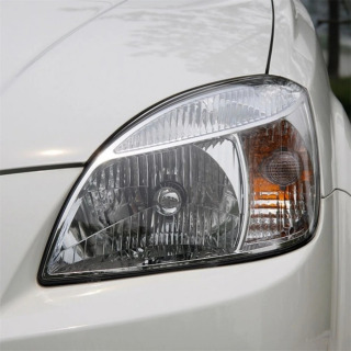 Для Kia RIO седан 2005, 2006, 2007, 2008, 2009, 2010, 2011, внутренние запасные части автомобиля, крышка фары, крышка лампы