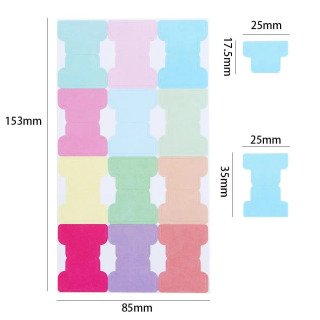 Stationery Planner Repositionable Notebook Book Pages Markers Index Label Sticker Index Tab Flags Self-adhesive Paper Tabs
