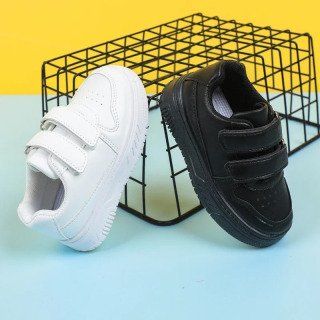 Детская повседневная обувь для девочек и мальчиков, модная корейская стильная обувь, весна 2024, новая нескользящая универсальная дышащая обувь с мягкой подошвой