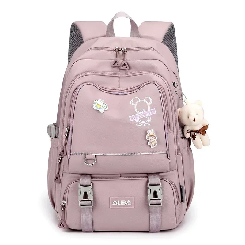Детские школьные сумки для девочек, большой школьный рюкзак Kawaii, рюкзак для начальной школы, детская сумка для книг, водонепроницаемый дорожный рюкзак для ноутбука