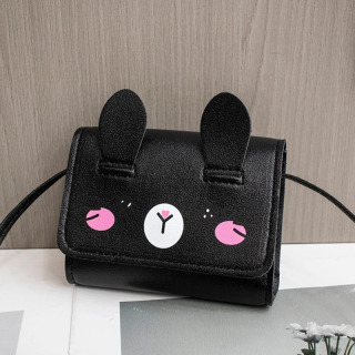 Bolalar Mini Princess Crossbody sumkalari PU teridan kichik yelkali sumkalar