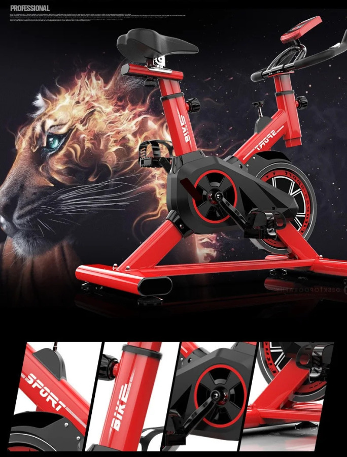 Сделанный на заказ фитнес-спиннинговый велосипед, оборудование для кардиотренировок с велоспортом с сопротивлением