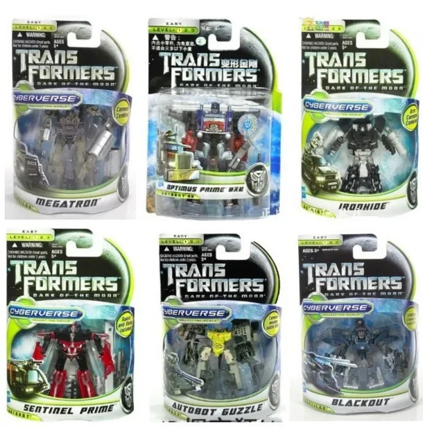 Action Figure Transformers Movie3 Commander darajasidagi Vertigo temir plitasi Optimus Prime Megatron harakatlanuvchi deformatsiya modeli