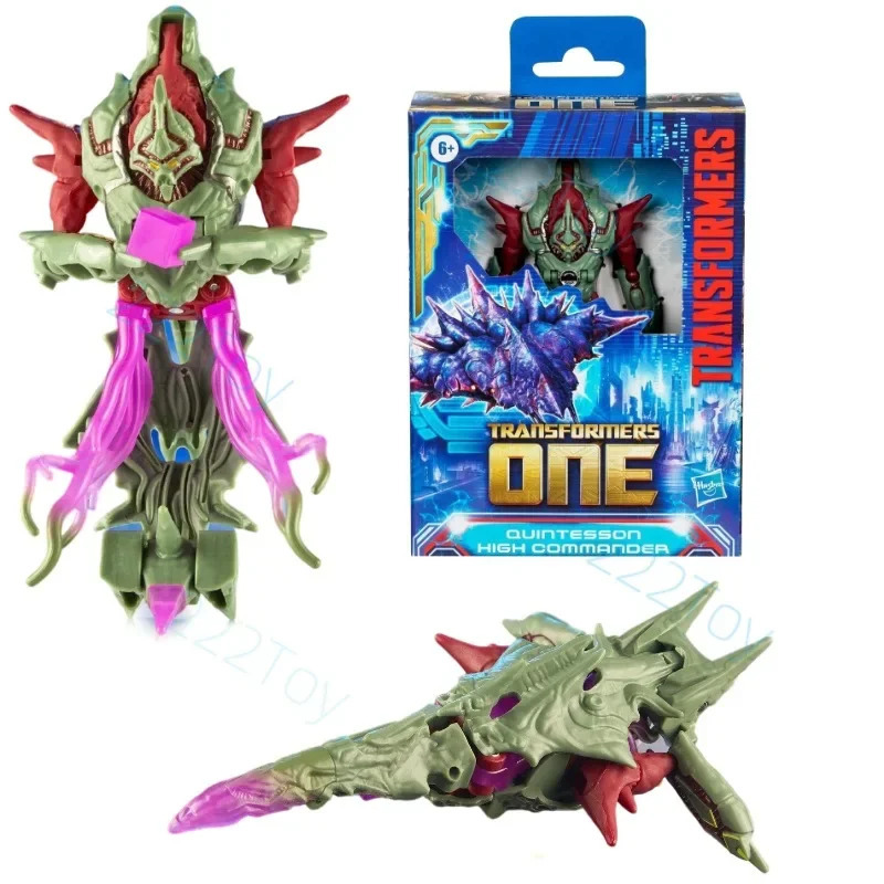 New Origin 8 Transformers Movie Prime Changers Deluxe Class Quintesson High Commander Action Figure Robot O'yinchoqlari Klassik Xobbi