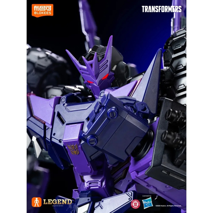 Blokees Transformers Legendary Edition Tarn IDW Comics Megatron Soundwave figurasi Rojdestvo sovg'asi