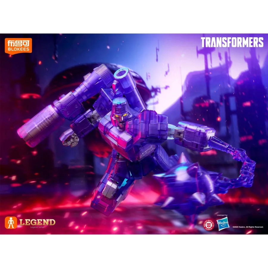 Blokees Transformers Legendary Edition Tarn IDW Comics Megatron Soundwave figurasi Rojdestvo sovg'asi