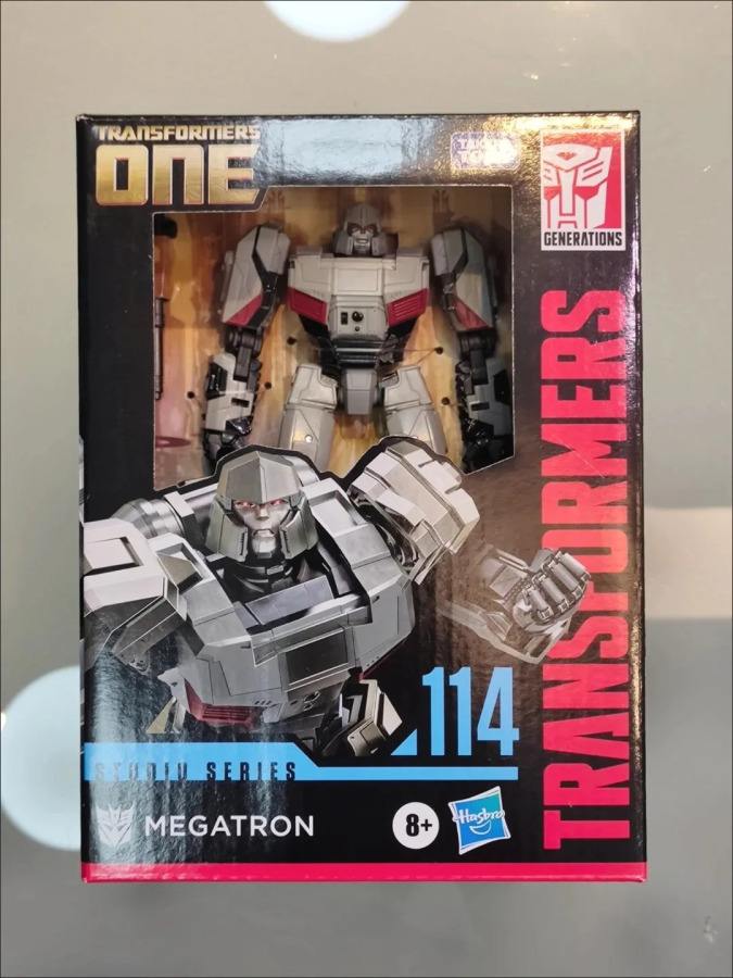 В наличии Hasbro SS114 Трансформеры Toys Studio Series Deluxe Transformed One Origin Megatron Robot Фигурки Подарки Модель