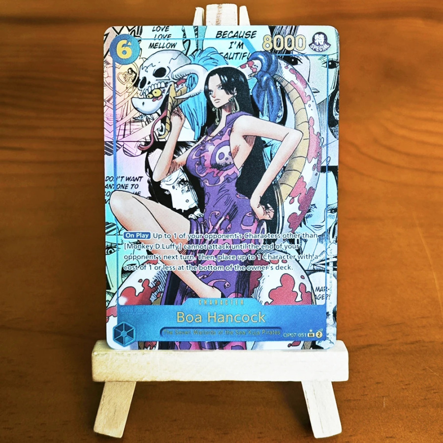 Коллекционные карточки ONE PIECE OPCG: Редкие арт-карты по аниме-игре с Луффи, Сабо, Боа Хэнкок, Силверс Рейли, Шанксом — Игрушки, хобби, коллекционные предметы