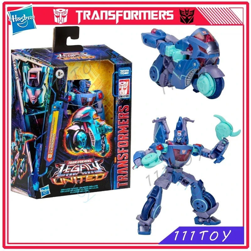 В наличии Hasbro Трансформеры Классические игрушки Legacy United Deluxe Class Chromia Фигурка Робот Игрушка Коллекционные подарки Хобби