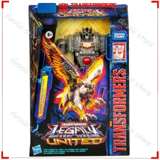 Stokda Klassik o'zgartiruvchi o'yinchoqlar Legacy United Voyage Class Beast Wars Universe Silverbolt Cybertron Autobots harakat figuralari