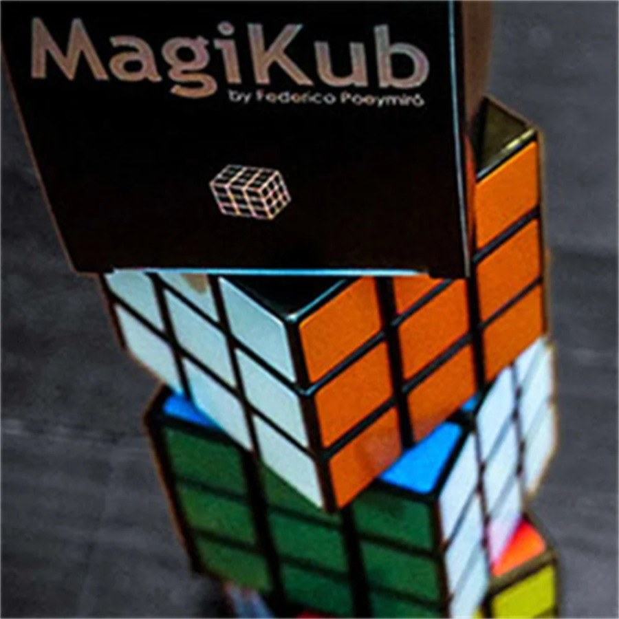 Magikub By Federico Poeymiro трюк фокусы ментализм крупным планом уличная сцена веселая иллюзия реквизит аксессуары