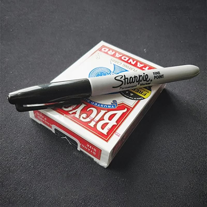 Волшебные трюки RUNIC PThe Telepathic Sharpie Magic Magician крупным планом уличные иллюзии Gimmick Fun Mentalism Magica Pen Flip Over